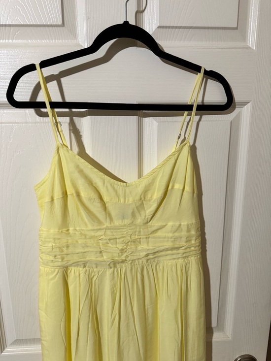 Universal Thread Pale Yellow Spaghetti-Strap Maxi Dress - Picture 2 of 4